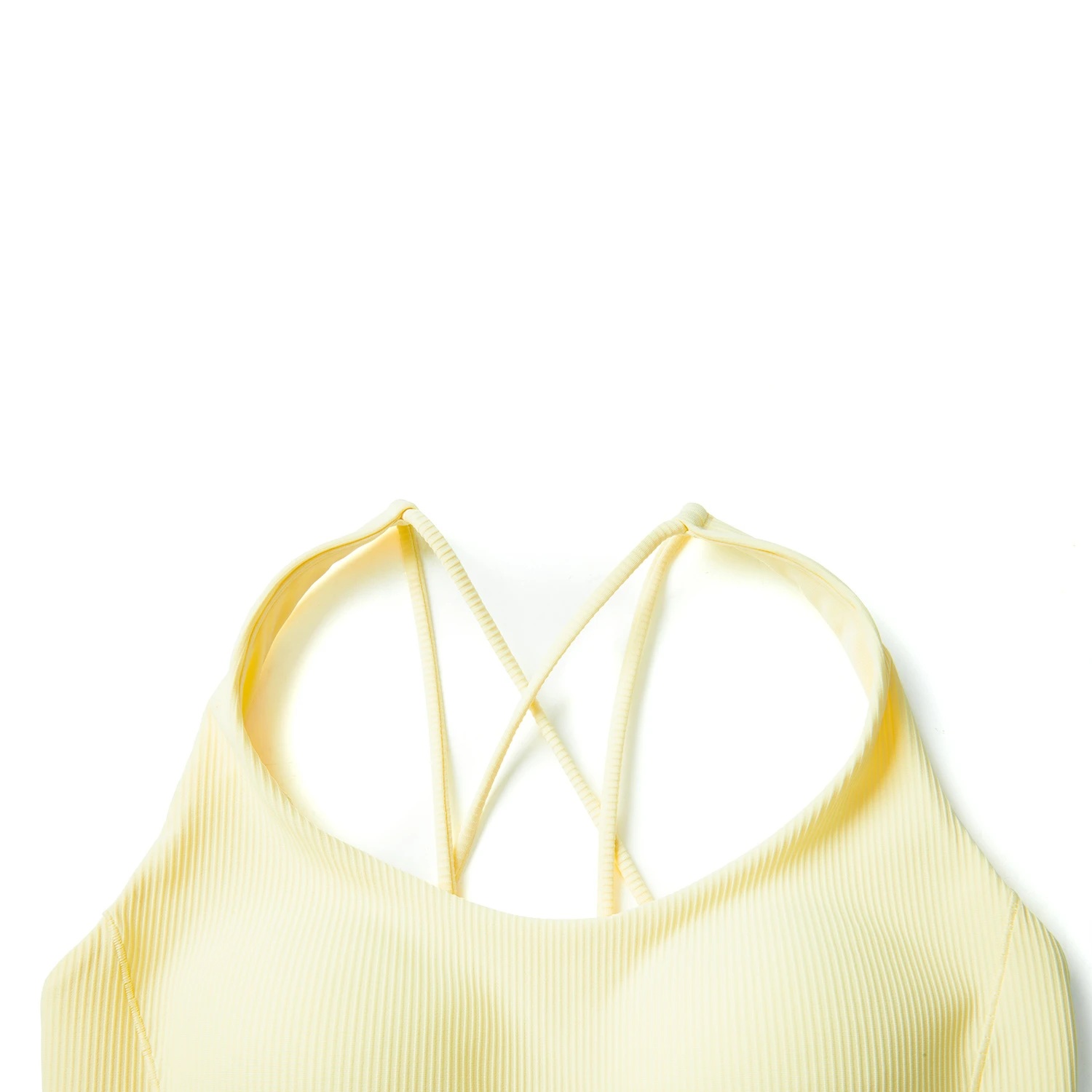 AUBV016-1 Бюстгальтер Бра Yoga желтый